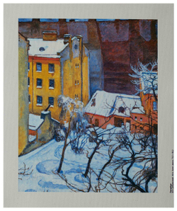 Репродукция "Петербург" М.В. Добужинский, холст 30x40 см.