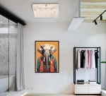 Потолочная люстра Relaxatio FL1041-4C, LED