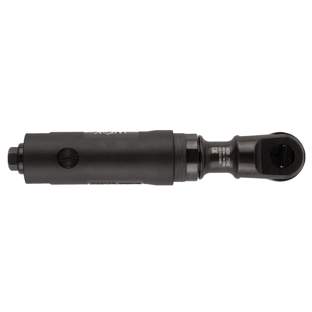 WDK-21345 Пневматическая трещотка 3/8”, 108 Нм, усиленная