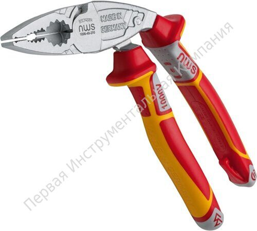 Изогнутые диэлектрические плоскогубцы NWS 1096-49-VDE-200