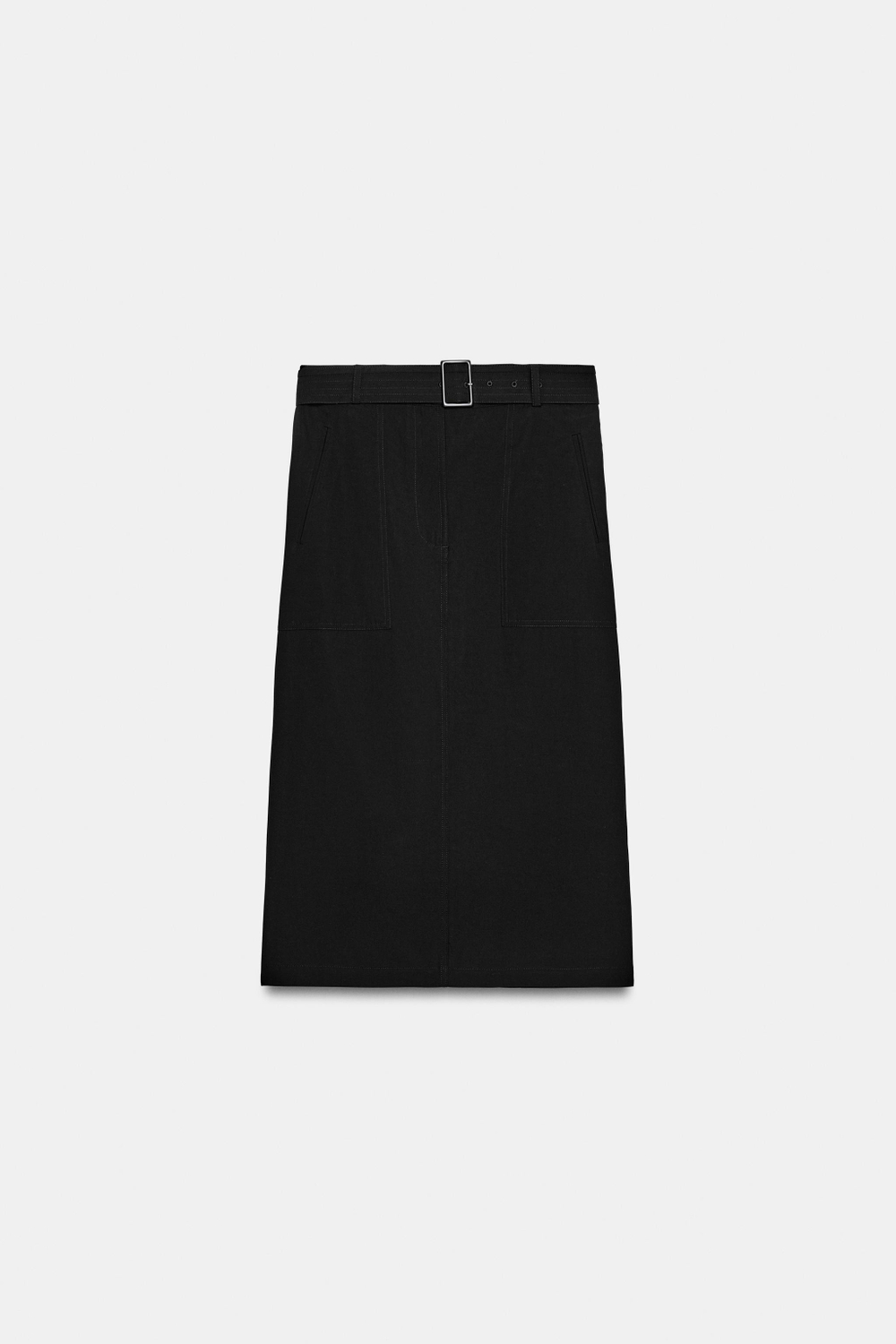 ЮБКА МИДИ КАРГО С РЕМНЕМ — ZW COLLECTION — ZARA
