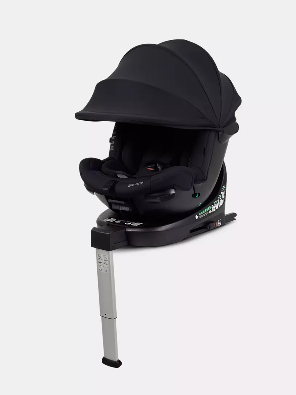 Автокресло RANT AY9591 Pro Страда (Strada) isofix Черный (Black) (40-150см)