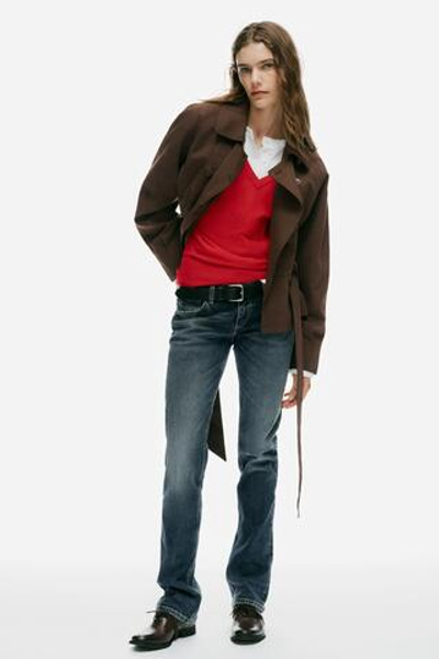 УКОРОЧЕННЫЙ ДВУБОРТНЫЙ ТРЕНЧ — ZARA