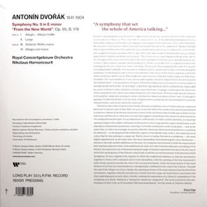 Nikolaus Harnoncourt / Dvorak: Symphony No. 9 “From The New World” (LP)