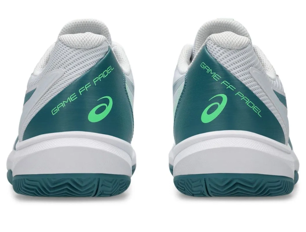 Мужские кроссовки для Padel Asics Game FF Padel - white/misty pine