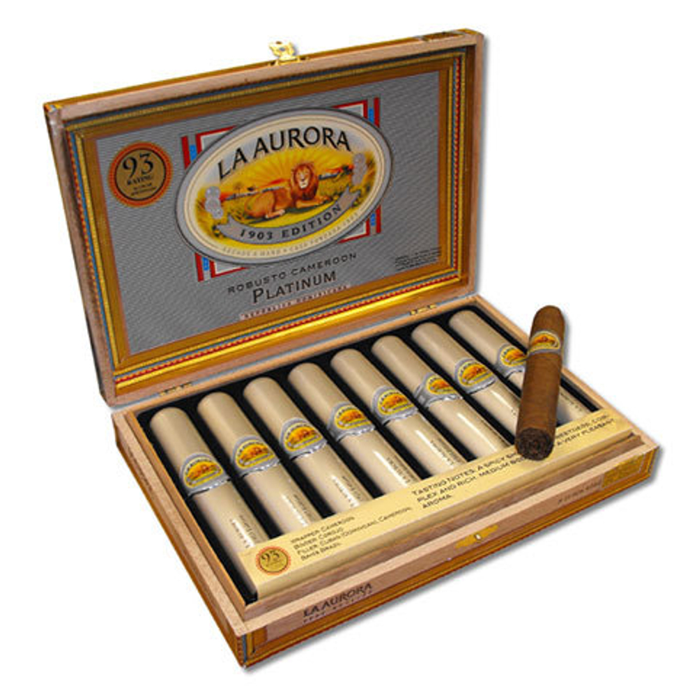 La Aurora 1903 Robusto Platinum