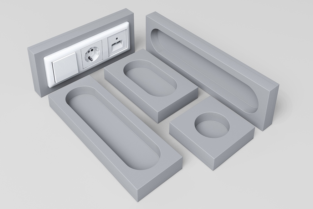 Звукоизоляционный подрозетник 2-секционный SoundGuard S-BOX С-БОКС 2
