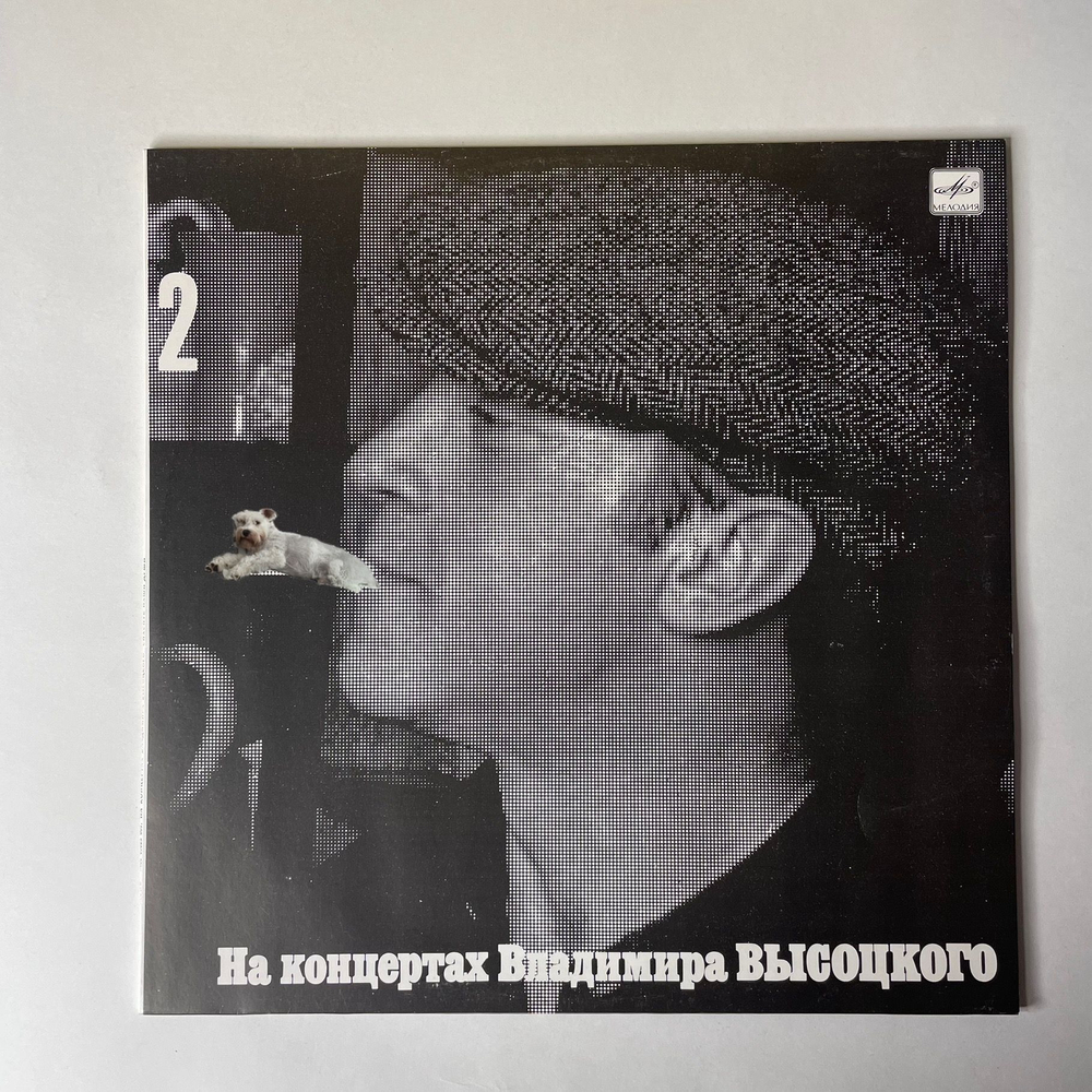 Винтажная виниловая пластинка LP Владимир Высоцкий Спасите Наши Души (СССР 1988) На Концертах Владимира Высоцкого Пластинка 2