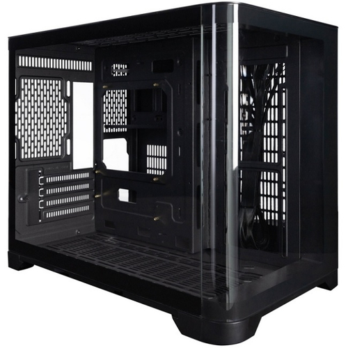 Корпус Mini-Tower 1STPLAYER UVIEW UV6, Micro-ATX, черный (UV6-BK)