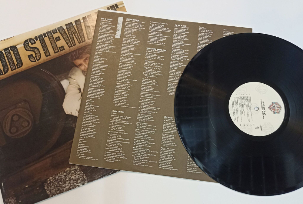 Винтажная виниловая пластинка LP Rod Stewart (USA 1986)