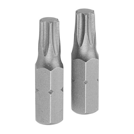 Цена на TOLSEN (TT20222) Набор вставок (бит) торцевых 1/4", Torx, T15, 25 мм, 2 предмета