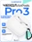 Чехол для Airpods Pro 3 Gurdini прорезиненный soft touch c карабином Полупрозрачный
