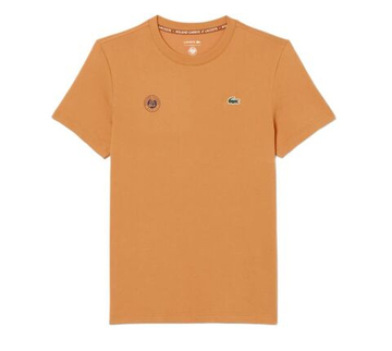 Теннисная футболка Lacoste Roland-Garros Edition Ultra Dry Tennis - blossom