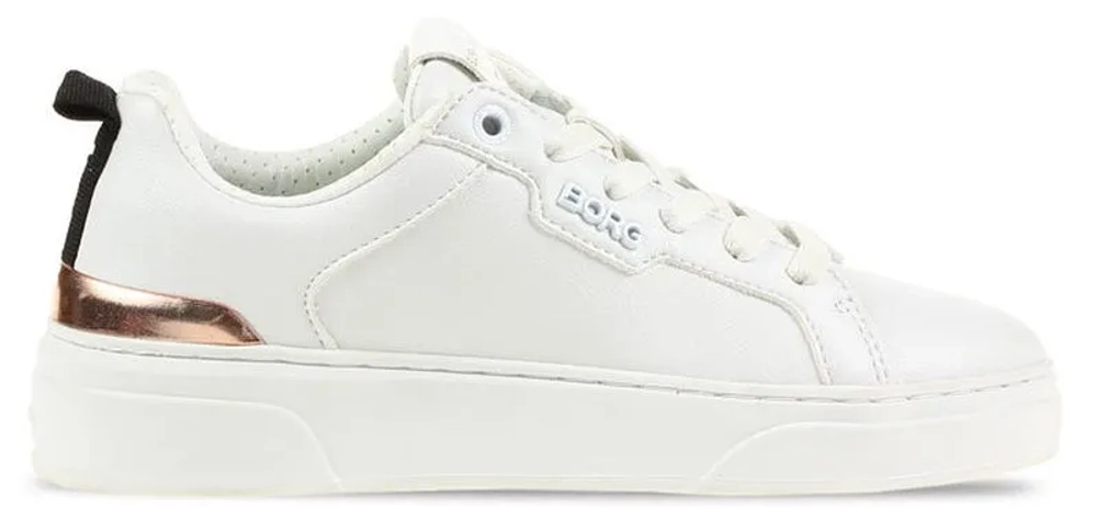 Женские кроссовки Bj_rn Borg T1910 Pat W - white/rose gold