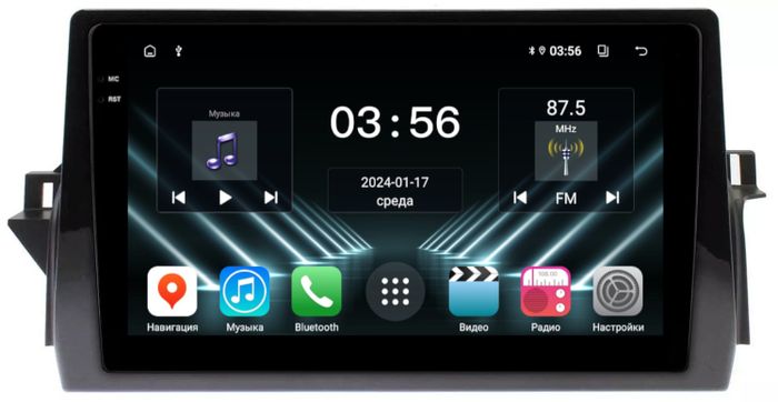 Магнитола для Toyota Camry 70/75 2021-2023 - FarCar S280 монитор 10.36" IPS на Android 13, CarPlay