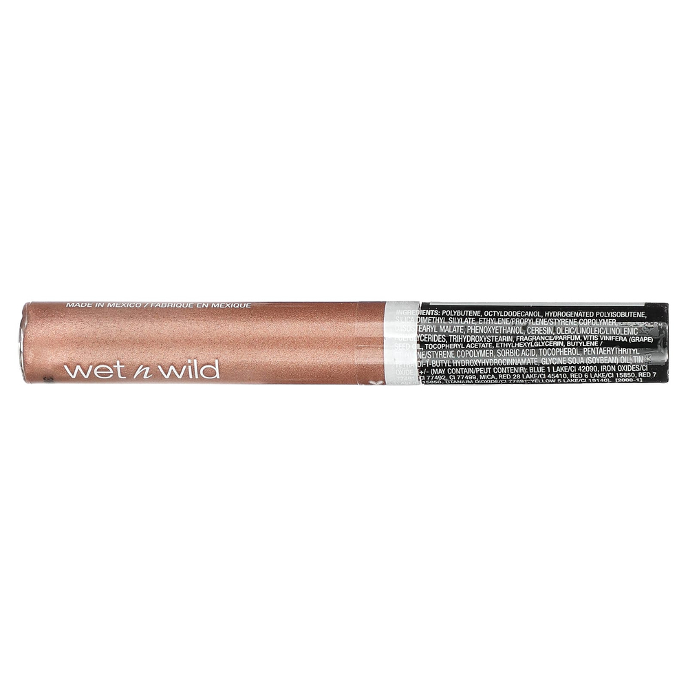 wet n wild, MegaSicks, блеск для губ, розовое золото 555B, 6 мл (0,2 жидк. унции)