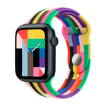 Умные часы Apple Watch SE 3 (2025) GPS, 44mm, Midnight Aluminium Case with Pride Edition Sport Band, S/M