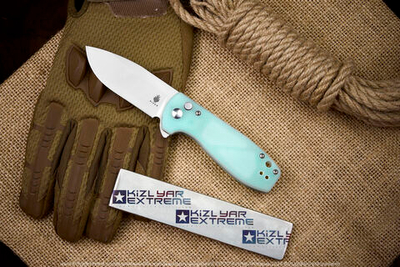 Складной нож Kizer Amicus сталь 9Cr18MoV Satin рукоять G10
