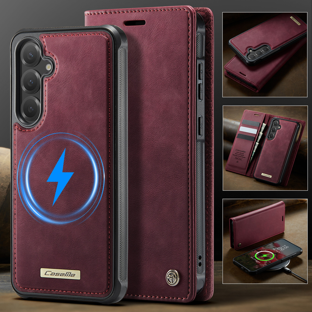 Чехол-кошелек CaseMe 2 in 1 MagSafe Samsung Galaxy S25