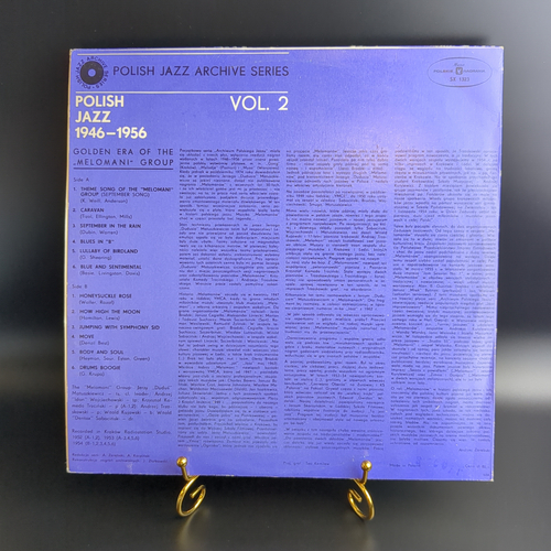 LP Polish Jazz 1946-1956 vol 2 – Golden Era of the Melomani Group. Виниловая пластинка 12 дюймов. Muza Poland