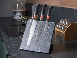 Кухонный набор из 3 кованых ножей "Homura"