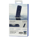 Накладка для i-Phone 17 Pro Keephone Monica Airbag Pro сине-прозрачный