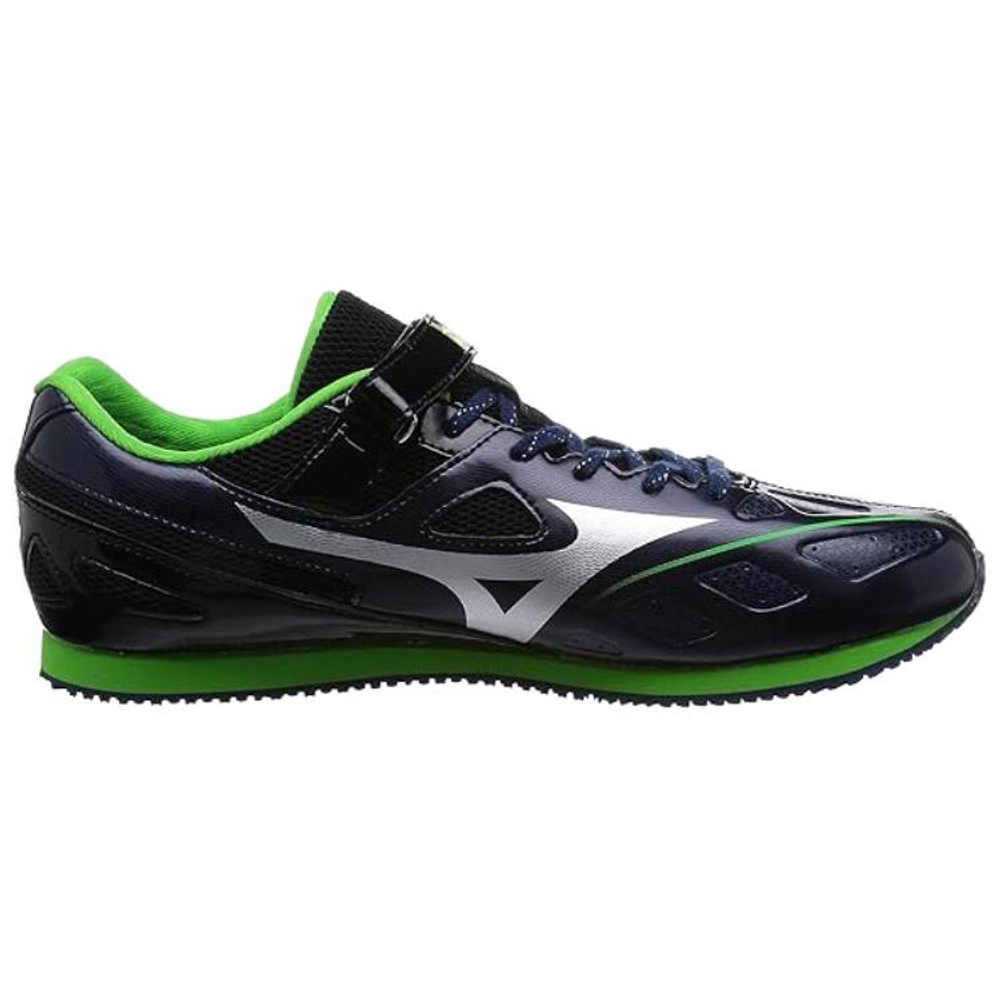 Mizuno Built Sprint 2 Black Green Track And Field Shoes Men"s