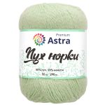 Пряжа Astra Premium (Астра Премиум) Пух норки / уп.1 мот. по 50 г, 290 м, 041 светлая мята