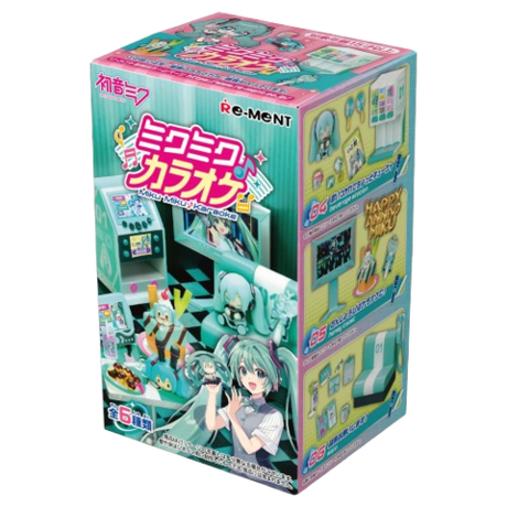 Рандомный набор Blind Box Re-ment Hatsune Miku Karaoke