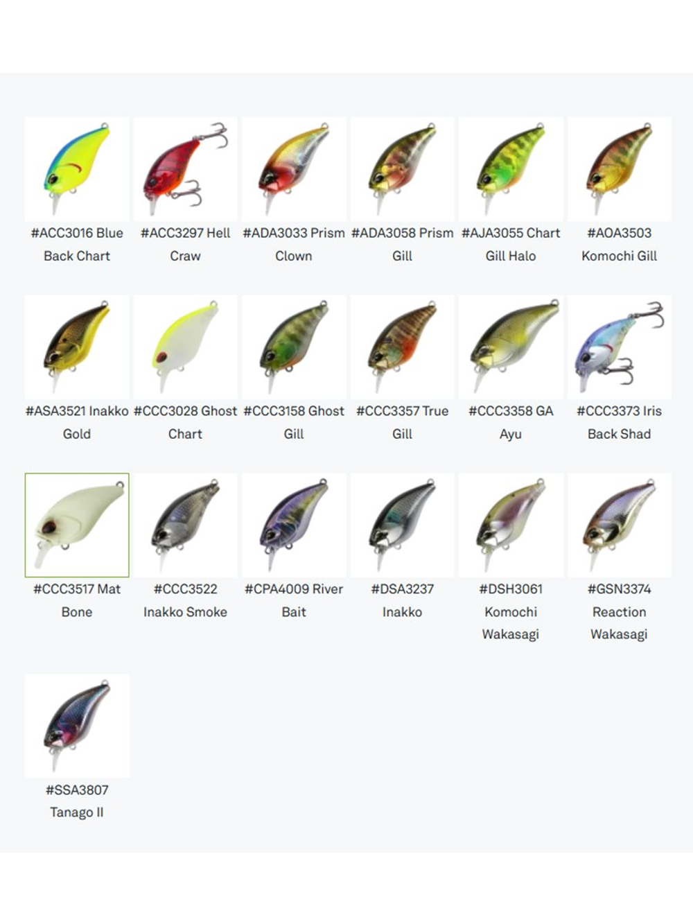 Воблер DUO Realis Crank Mid Roller 40 F, AOA3503 Komochi Gill, 40 мм, 5,3 г, плавающий, крэнк