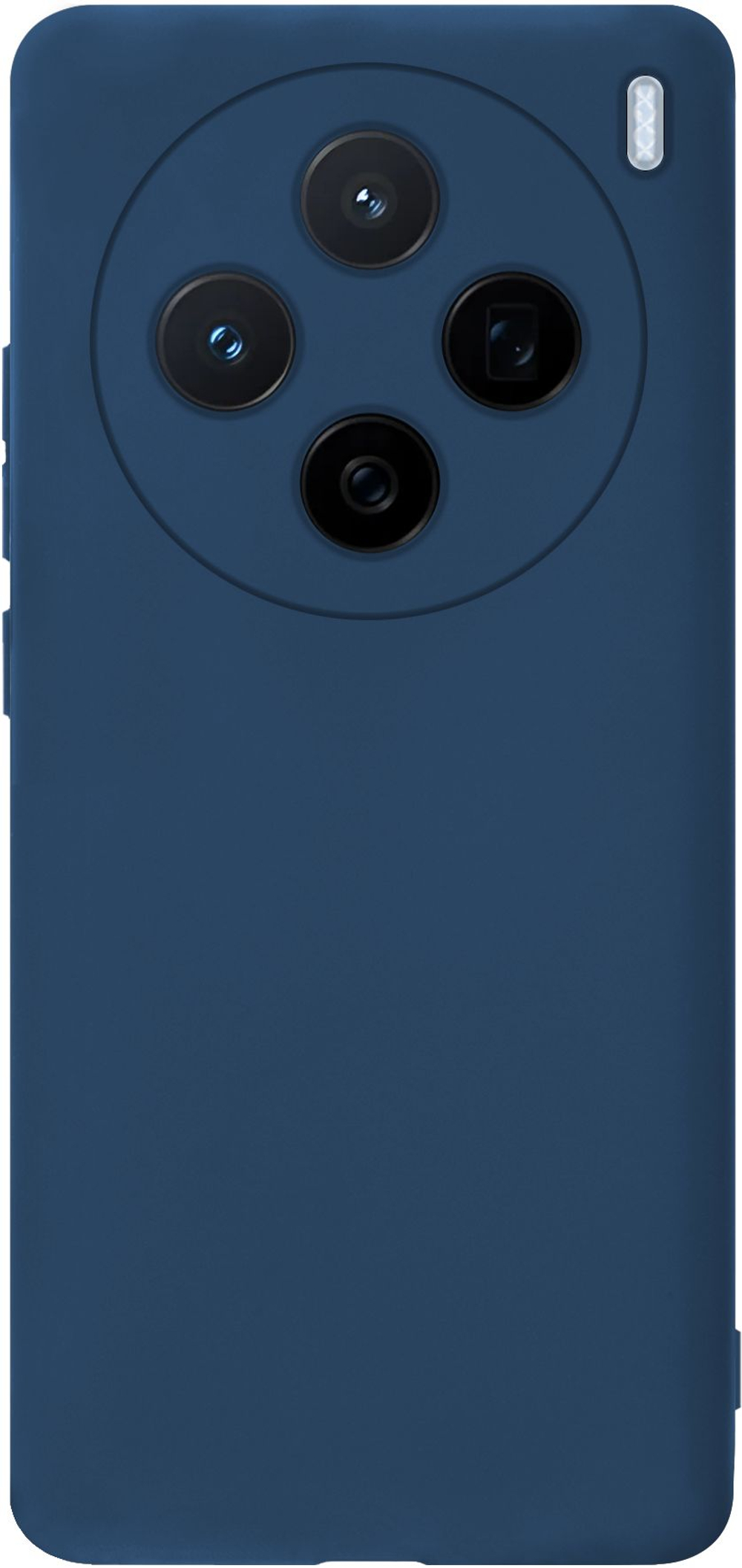 Мягкий Soft Touch чехол из силикона для VIVO X200 с бархатной подкладкой