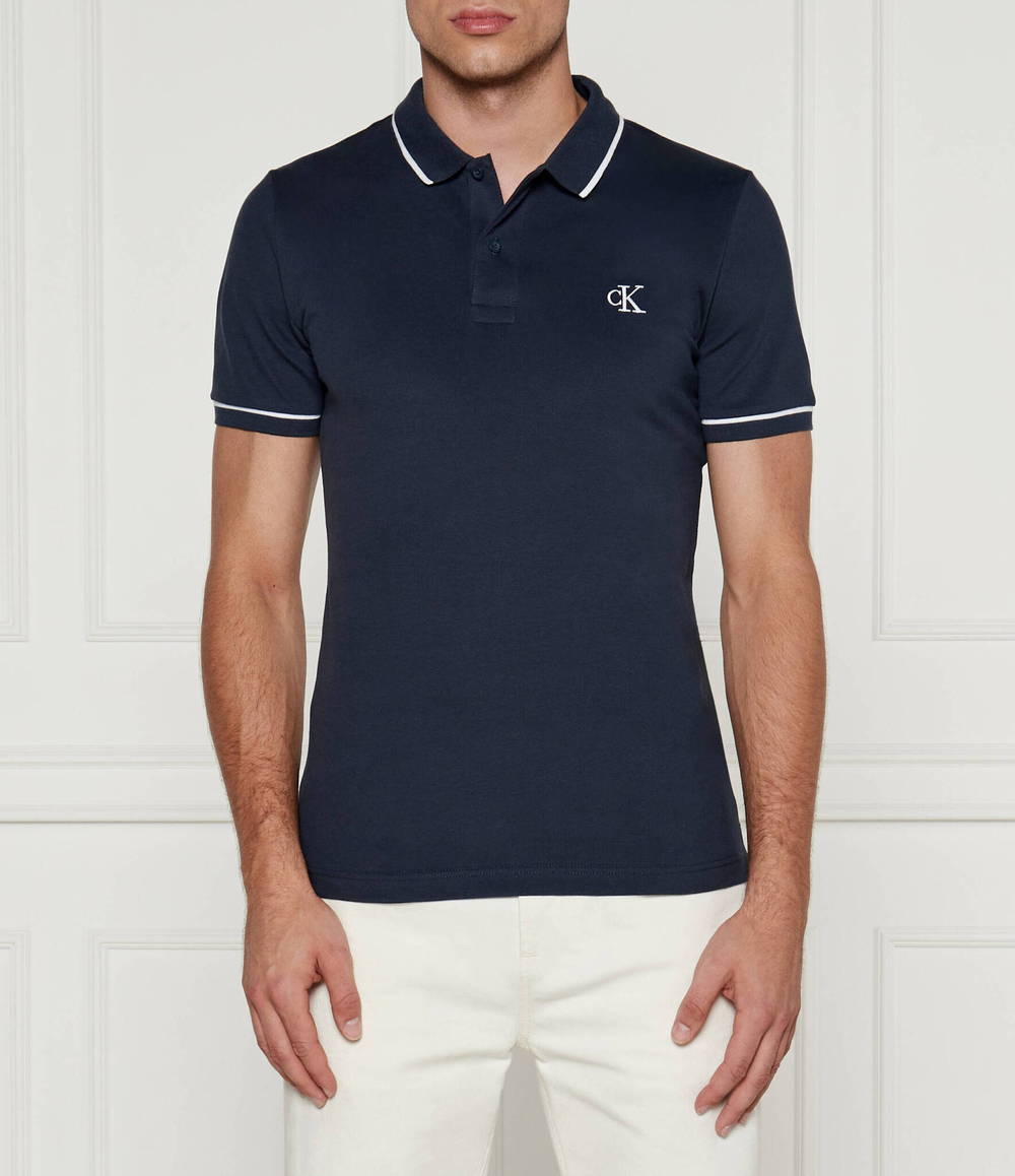 Поло CALVIN KLEIN JEANS - темно-синий(J30J315603)