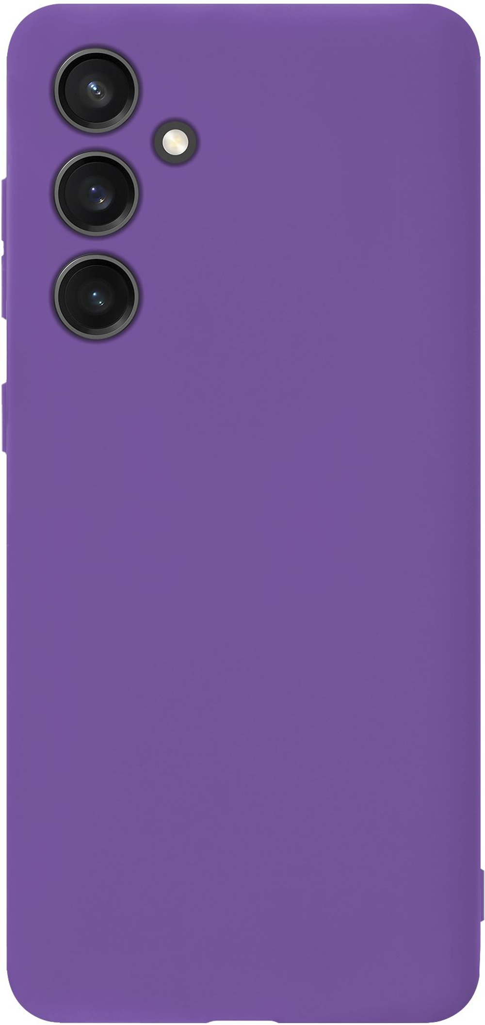 Мягкий Soft Touch чехол из силикона для SAMSUNG GALAXY S23 FE с бархатной подкладкой