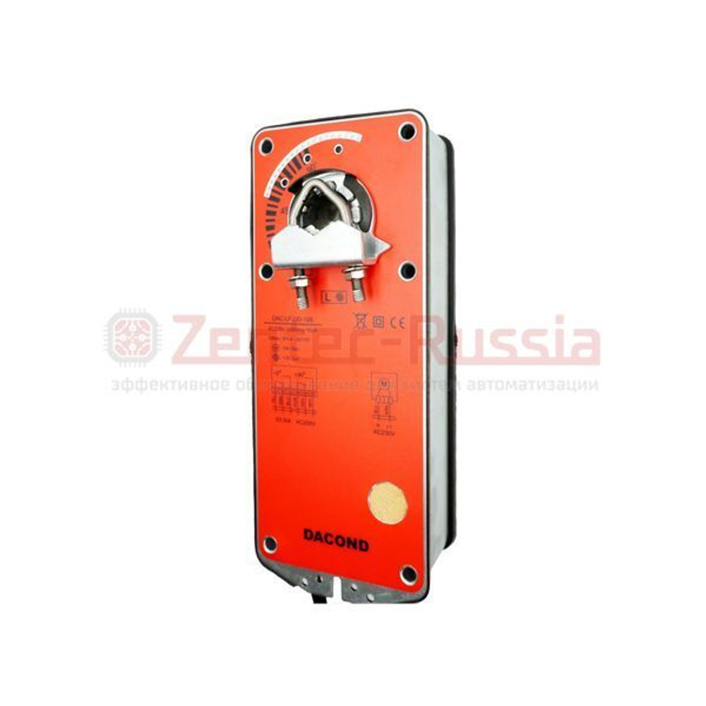 Электропривод DACOND DAC-LF24-15SM с возвратной пружиной