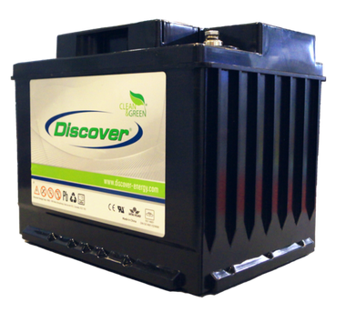 Тяговый аккумулятор Discover EV512A-55 ( 12V 55Ah / 12В 55Ач ) - фотография