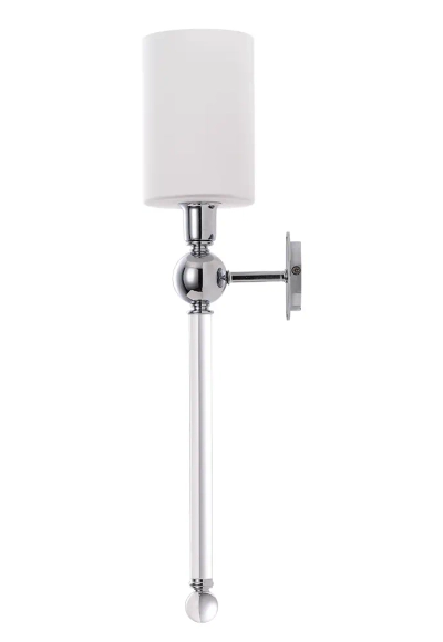 Бра Crystal Lux MIRABELLA AP1 CHROME/WHITE 0421/401