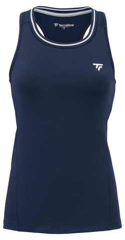 Женский теннисный топ Tecnifibre Team Tech Tank — marine