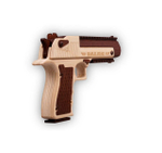 Пистолет DESERT EAGLE от TARG - деревянный конструктор легендарного пистолета американский орел, сборная модель, 3d пазл, оружие