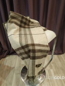 Плед из 100% шерсти ягненка 150x200 см. (MONGOLTEXTILE) - MT014
