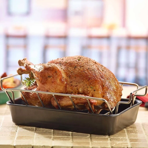 Поддон прямоугольный для сбора жира (Big Green Egg)