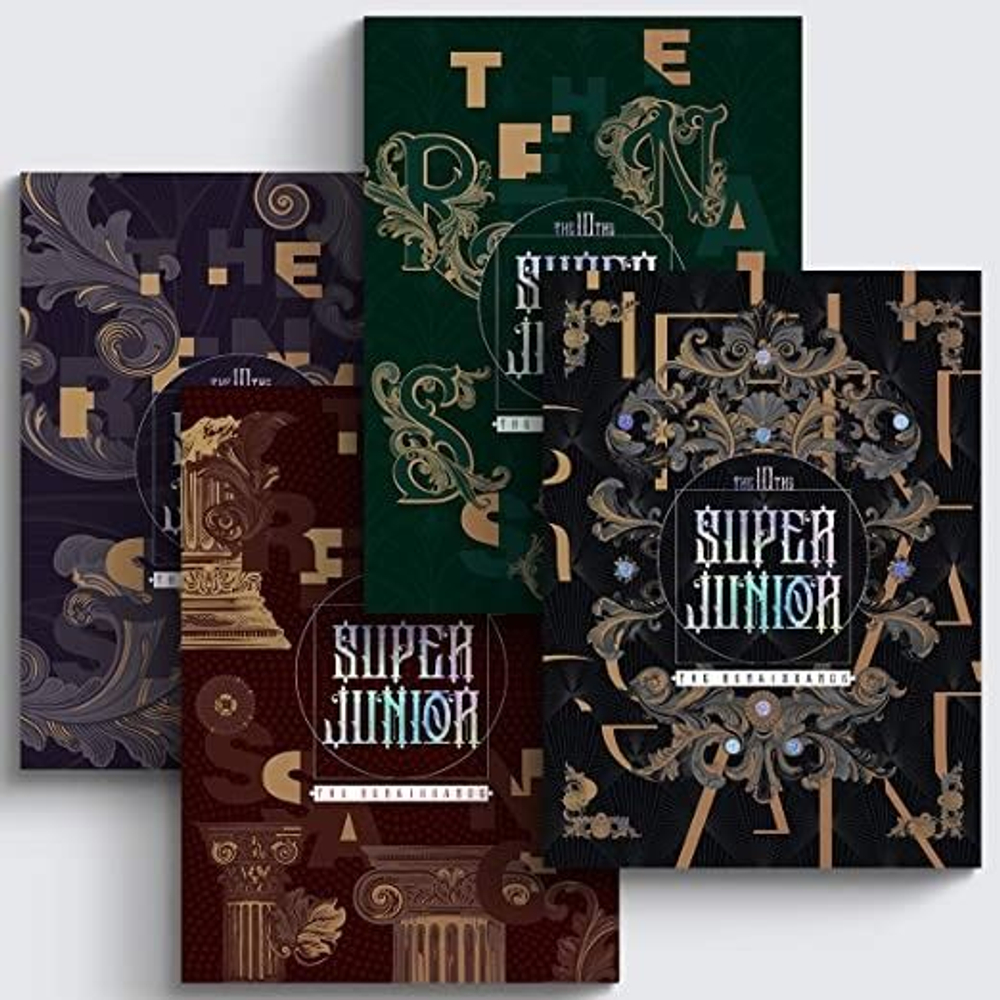Альбом Super Junior - The Renaissance 10th Album THE RENAISSANCE STYLE RANDOM Version