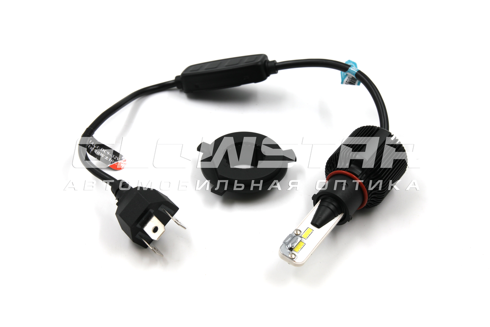 Cветодиодные лампы H4 Sariti J1 Seoul Csp, 5500К, 12V, 25W, EMC (комплект, 2шт)