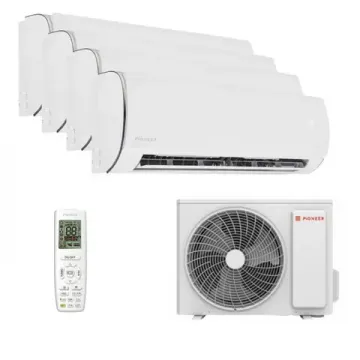 Мультисплит система на 4 комнаты Pioneer KFRI20LW x 4 / 4MSHD28B