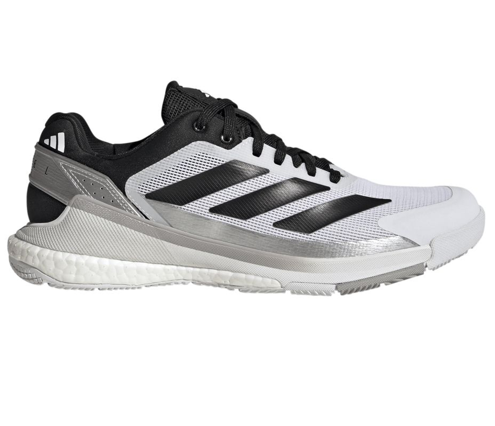 Мужские кроссовки для падела Adidas Crazyquick Boost Padel - cloud white/grey two/core black