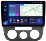 Магнитола для Volkswagen Jetta 5 2005-2010 (кондиционер) - Teyes CC3-2K QLed Android 10, Быстрая, SIM-слот, CarPlay