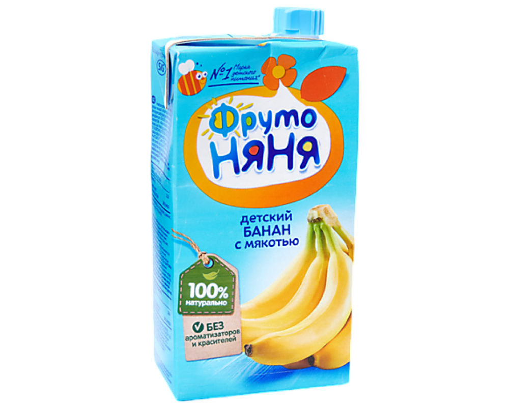 «Ф-Н» 0,5 л нектар банановый с мякотью (12 шт)
