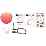 Вакуумный стимулятор клитора в форме персика "Pink Peach", ROMP