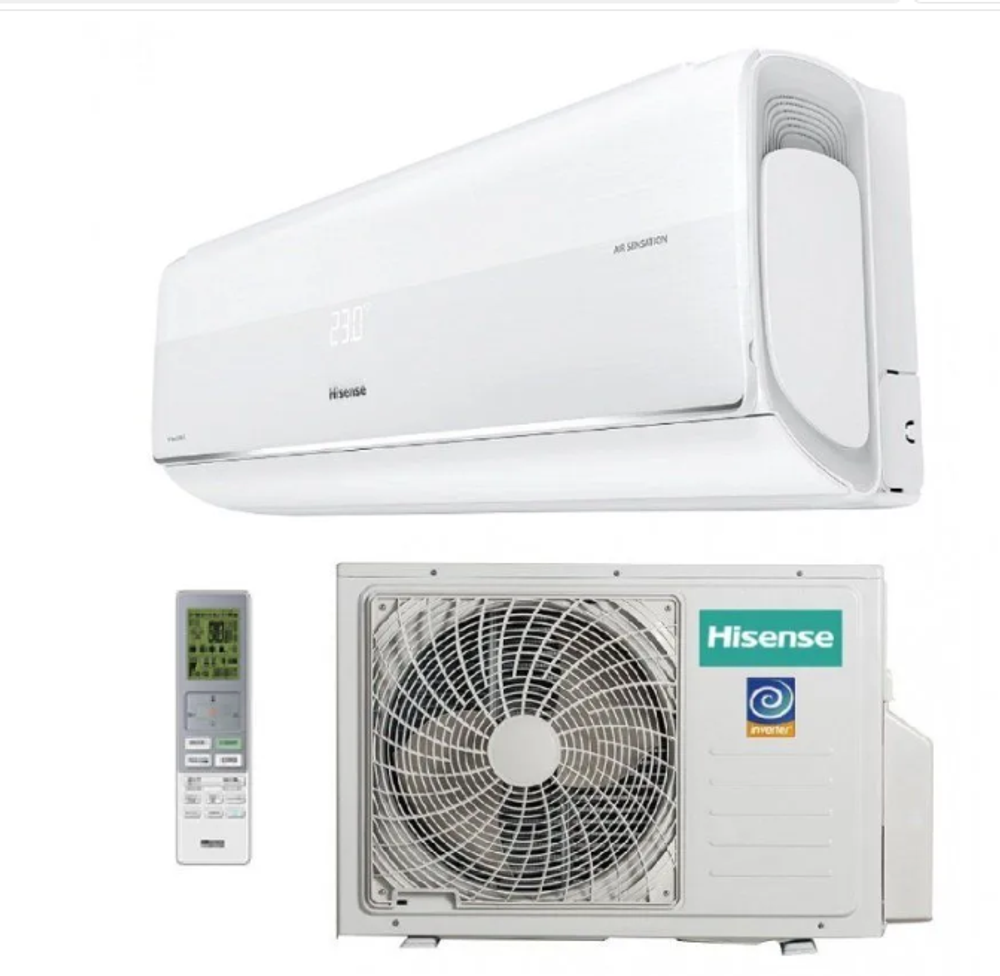Сплит-система Hisense AIR SENSATION SUPERIOR DC Inverter AS-10UW4RXVQF00 (комплект)