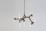 люстра ROLL&HILL Agnes Chandelier - 20 Lights ( black )