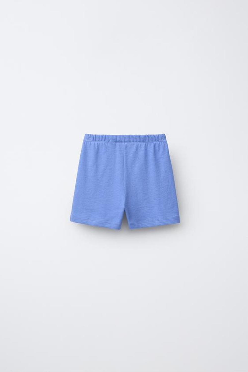 ZARA ПИЖАМА С ТЕКСТУРОЙ И ЭТИКЕТКОЙ, СИНИЙ